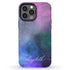 Galaxy Space Personalized Name iPhone Case